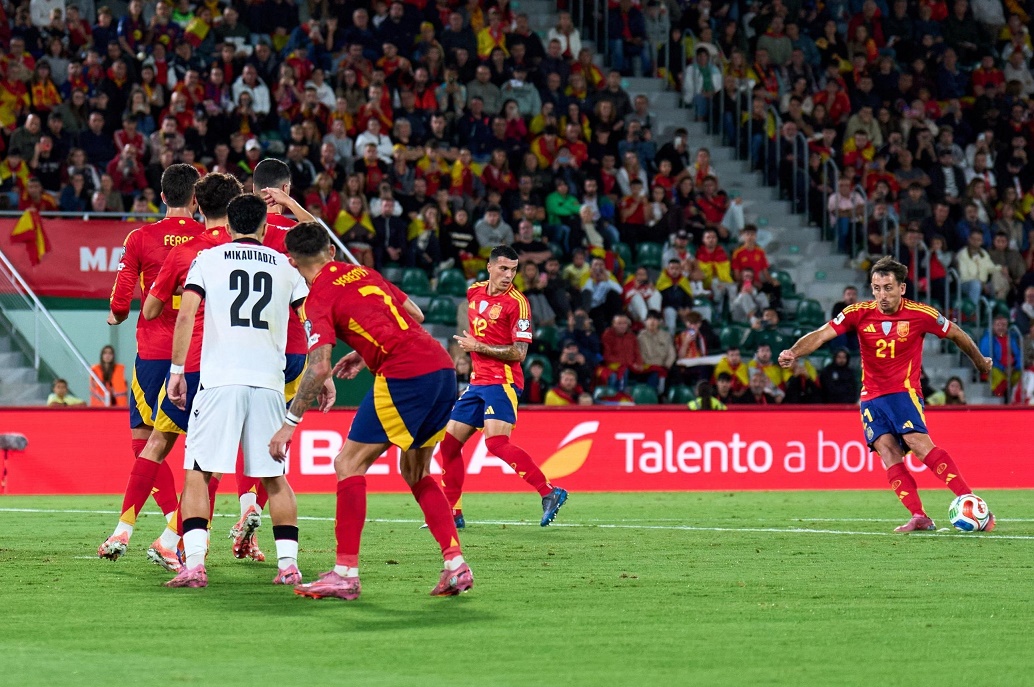 Spanyol Masih Sempurna, Bekuk Georgia 2-0